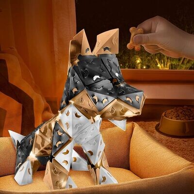 Thames &amp; Kosmos Creatto Puppy Pals - Light-Up 3D Puzzle Kit