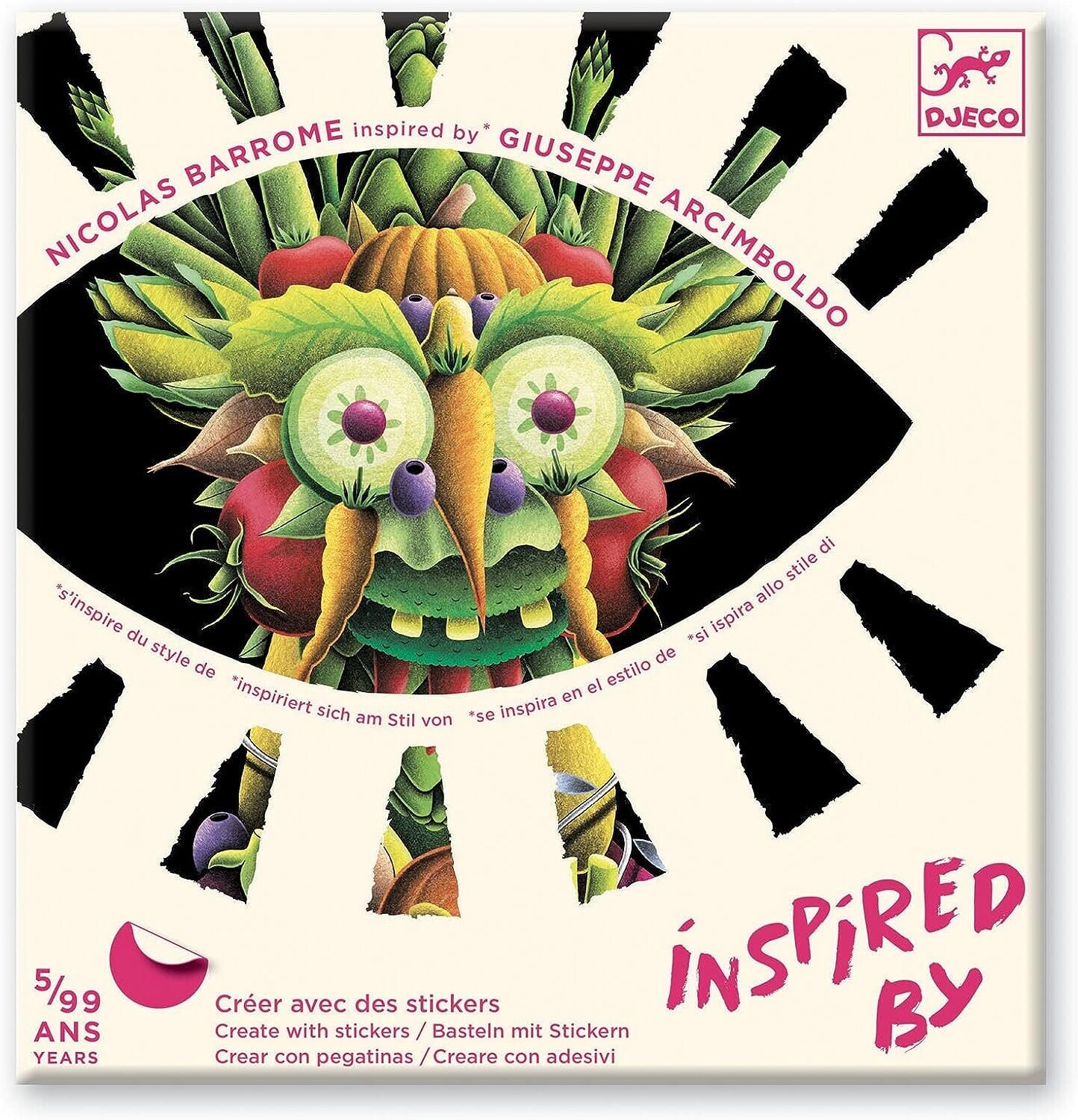 Inspired By Spring Vegetables Create with Stickers Kit