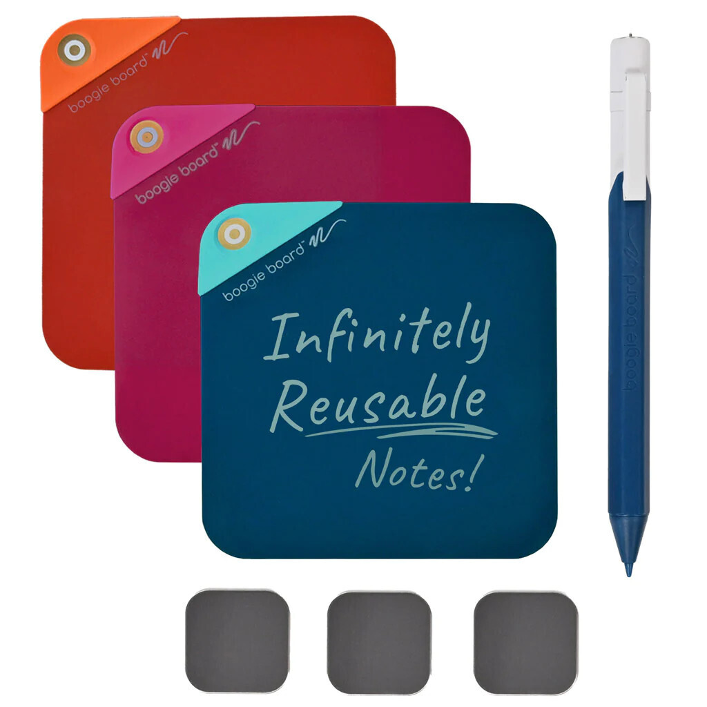 Boogie Board VersaNotes 4x4 Multicolor Starter Pack (3pk)