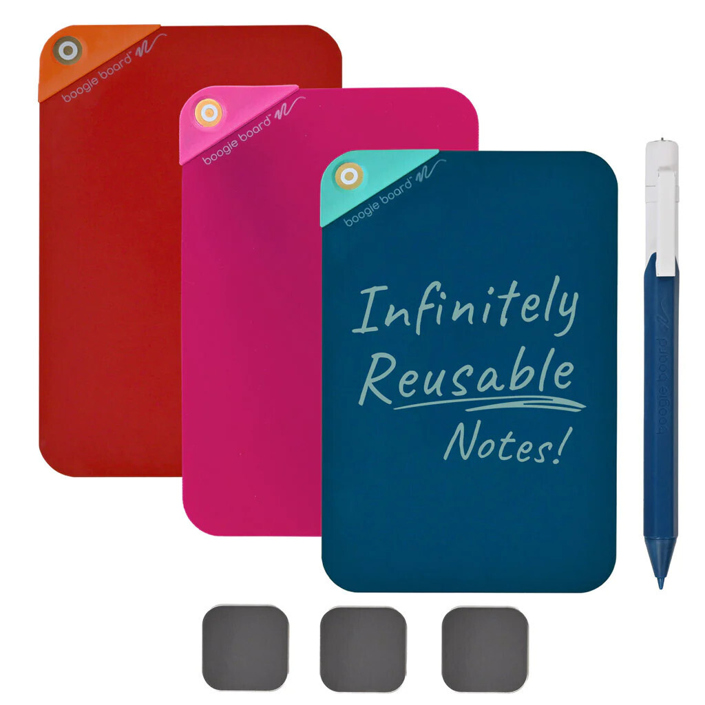 Boogie Board VersaNotes 4x6 Multicolor Starter Pack (3pk)