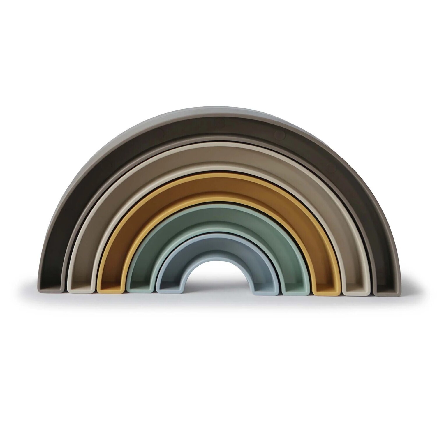 Mushie Rainbow Stacker Toy - Hillside