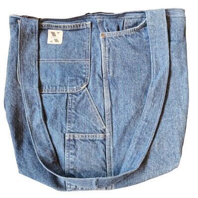 Marco X: Large Dark Denim Cargo Tote