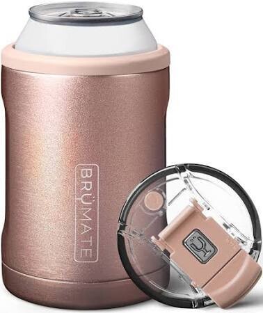 BRUMATE Hopsulator Duo - Glitter Rose Gold - 12oz Standard Cans