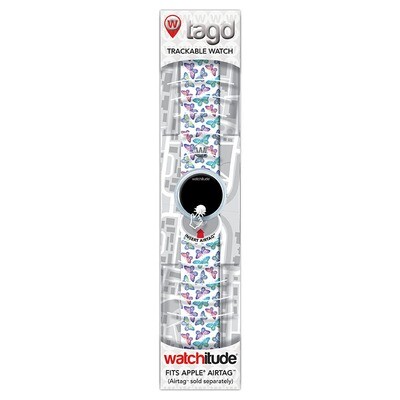 Butterfly Bash - Tag’d Trackable Slap Watch