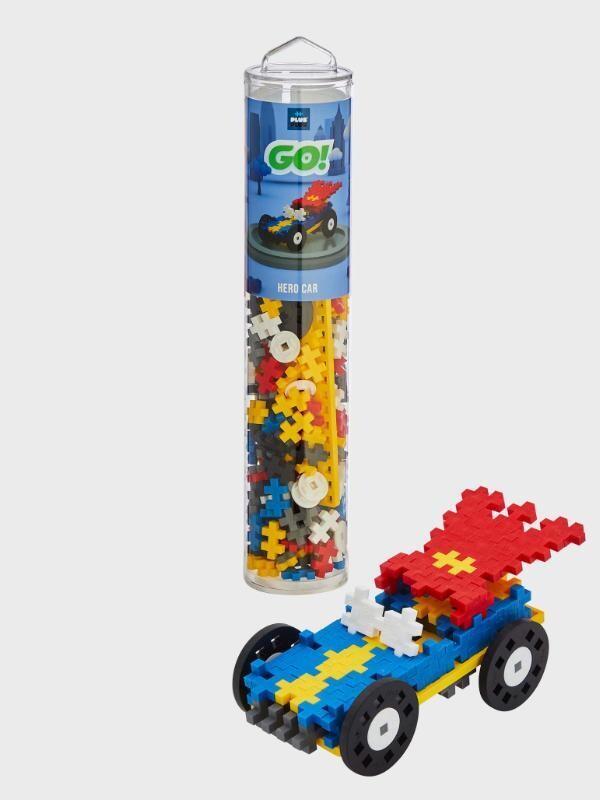 Plus-Plus Color Cars Tube - Hero - 200pc