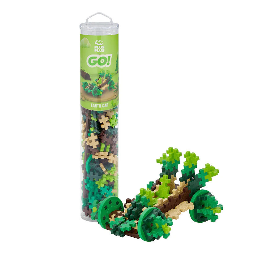 Plus-Plus Color Cars Tube - Earth - 200pc