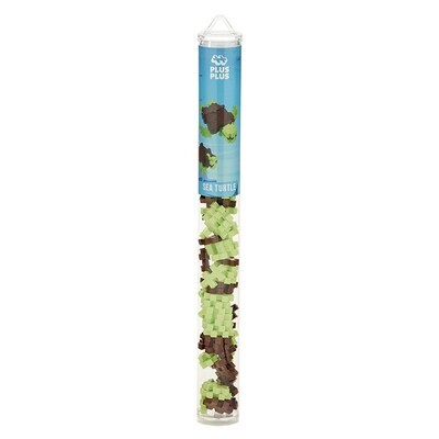 Plus-Plus Mini Maker Tube - 70pc Sea Turtle