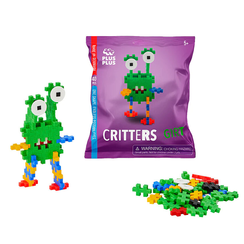 Plus-Plus Critter Fun Pack - Girt - 40pc