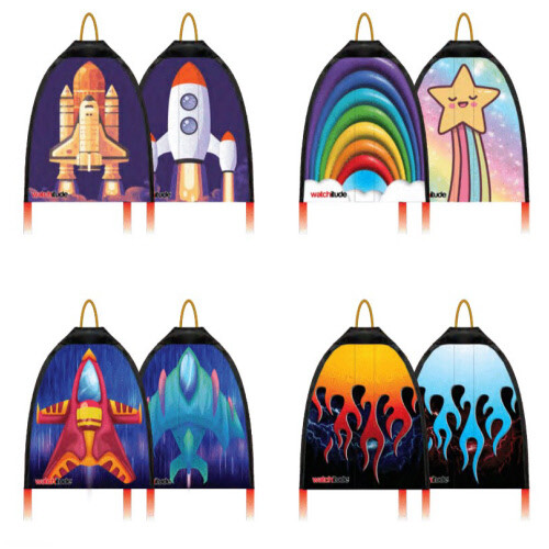 Watchitude Rubberband Rocket Kite