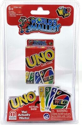 World's Smallest - Uno Card Game