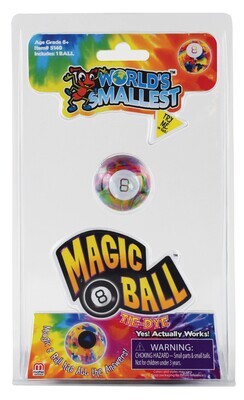 World's Smallest - Magic 8 Ball Tie Dye