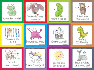 Laura Kelly D &amp; S Little Lunchbox Notes (24 ct.)