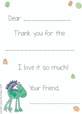 Thank You Notes - Dragon