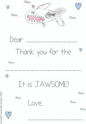 Thank You Notes - Shark