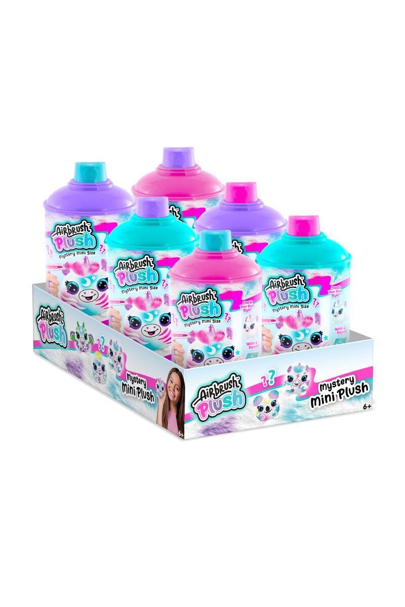 Airbrush Plush Mystery Mini Spray Can Assortment