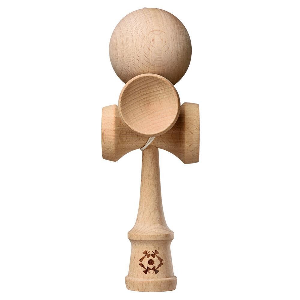 Tribute Kendama - 5 Cup Handle - (Natural)