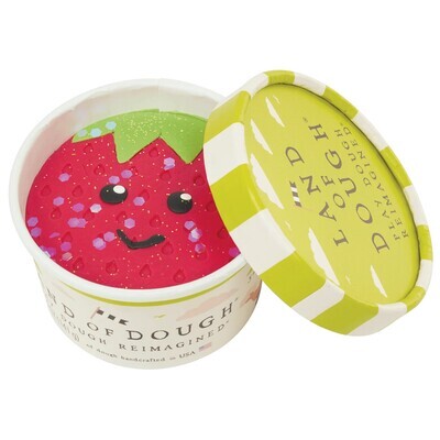 Land of Dough: Medium Scoop - Strawberry Mary - 5oz