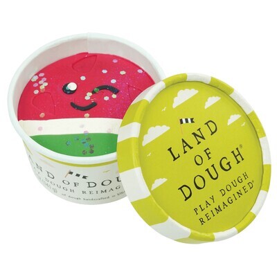 Land of Dough: Medium Scoop - Watermelon Ellen - 5oz