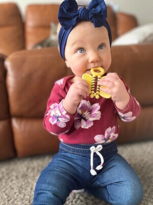 Malarkey Tooth Brush Teether - Bee Brush