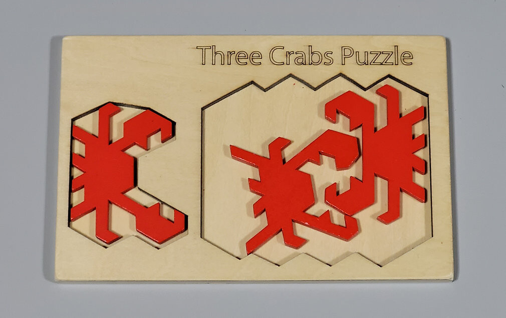 Palmetto Puzzle Works: Three Crabs