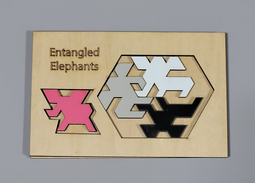 Palmetto Puzzle Works: Entangled Elephants