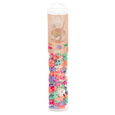 Plus-Plus Open Play Tube - 240pc Pearl Mix