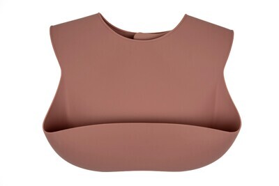 Malarkey Munch Bib - Terracotta Tan
