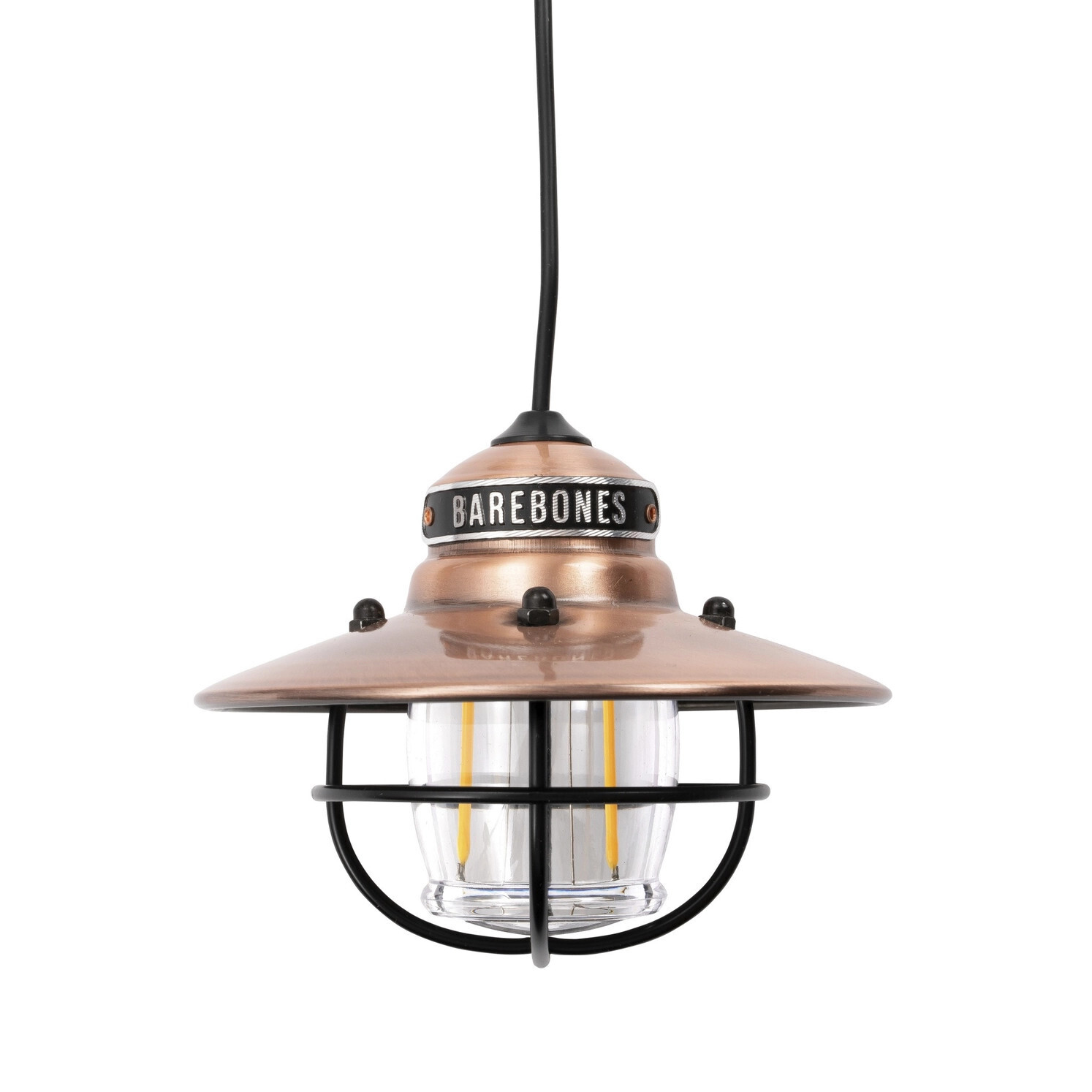 Barebones Edison Pendant Light - Copper