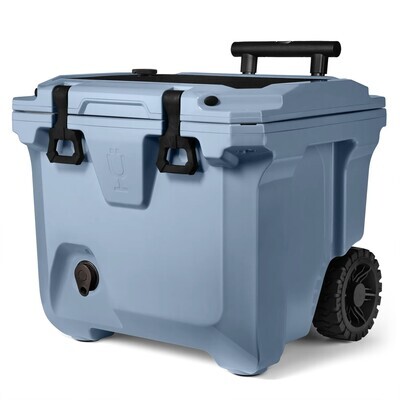 BRUMATE BruTank 35-Quart Rolling Cooler - Denim