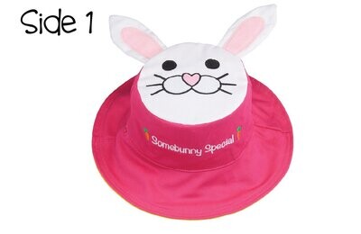 Kids UPF50+ Sun Hat - Bunny/Daisy S (6-24M)