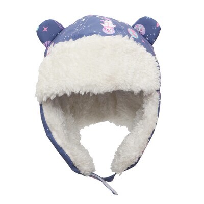 Kids Trapper Hat - Unicorn Indigo S (6-24M)
