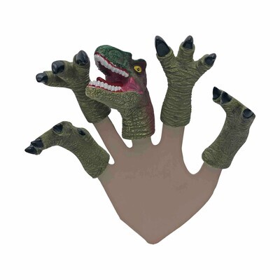 Streamline Dinosaur 5pc Finger Puppet Sets