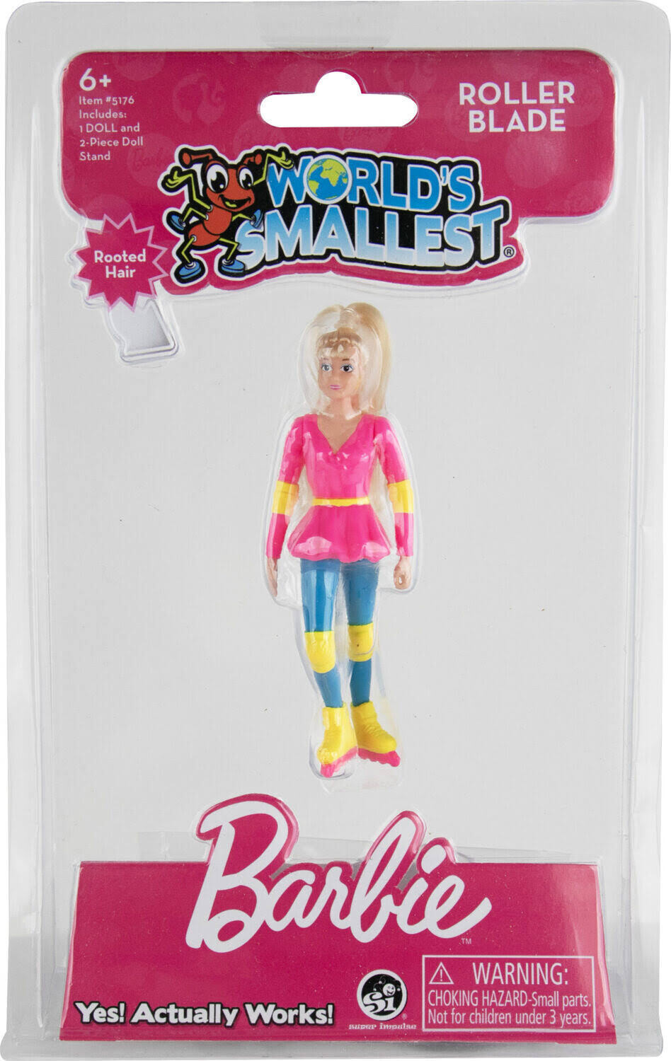 World's Smallest - Barbie Roller Blade