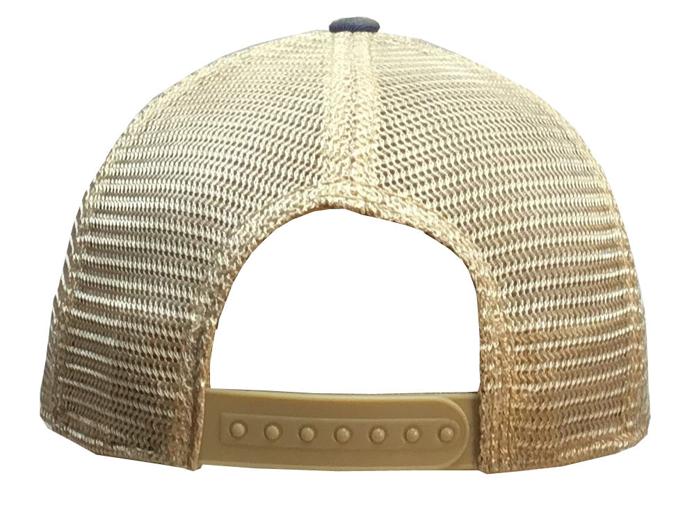 "The Man The Myth The Legend" Distressed Trucker Cap - Navy Blue