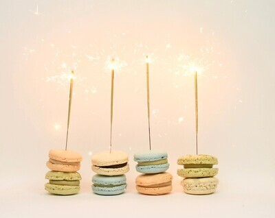 Mini Birthday Sparkler Candles - Assortment of Colors 4" (10pk)