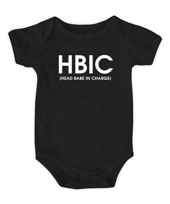 HBIC (Head Babe in Charge) - Onesie 6M