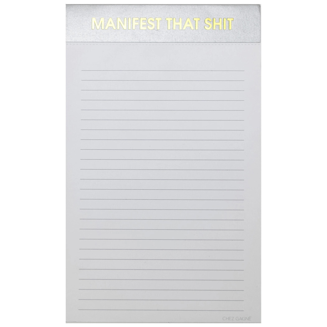 Manifest That Shit Notepad
