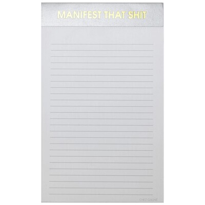 Manifest That Shit Notepad