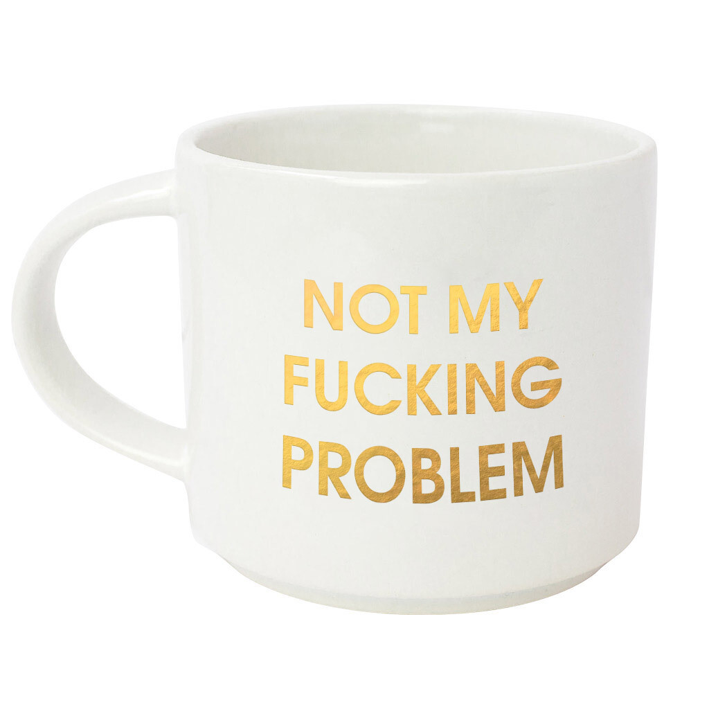 Not My F*cking Problem Jumbo Stackable Mug