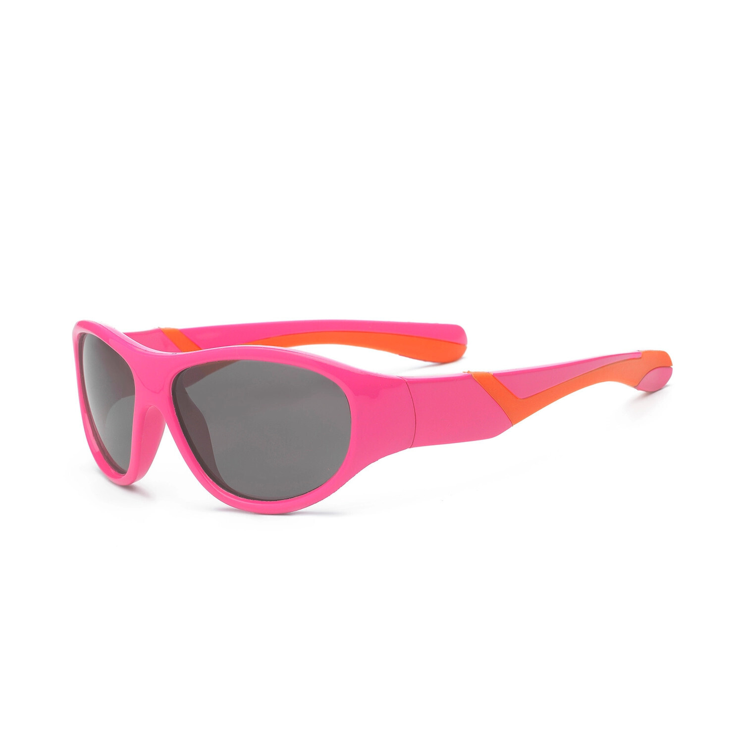 Real Shades Discover Flexible Frame Sunglasses For Kids - Pink/Orange 4+