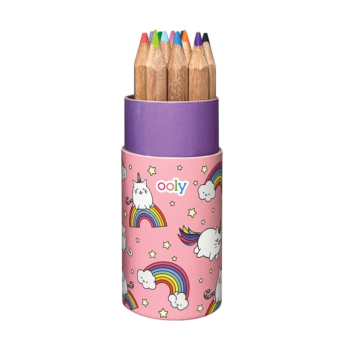 Draw 'n' Doodle Mini Colored Pencils + Sharpener (Set of 12)
