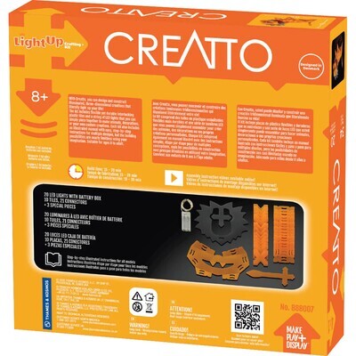 Thames &amp; Kosmos Creatto Luminous Lion &amp; Serengeti Sidekicks - Light-Up 3D Puzzle Kit
