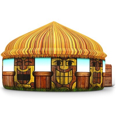AirFort Island Tiki Hut