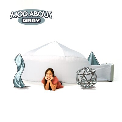 AirFort Mod About Gray (Gray/White)