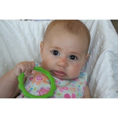 Begin Again Green Ring Teether - Green