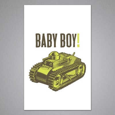 Breathless Paper Co: Breathless - Baby Boy! Card