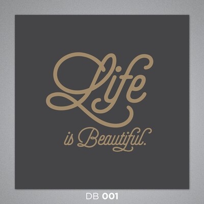 Breathless Paper Co: Deep Breath - Life is Beautiful Card