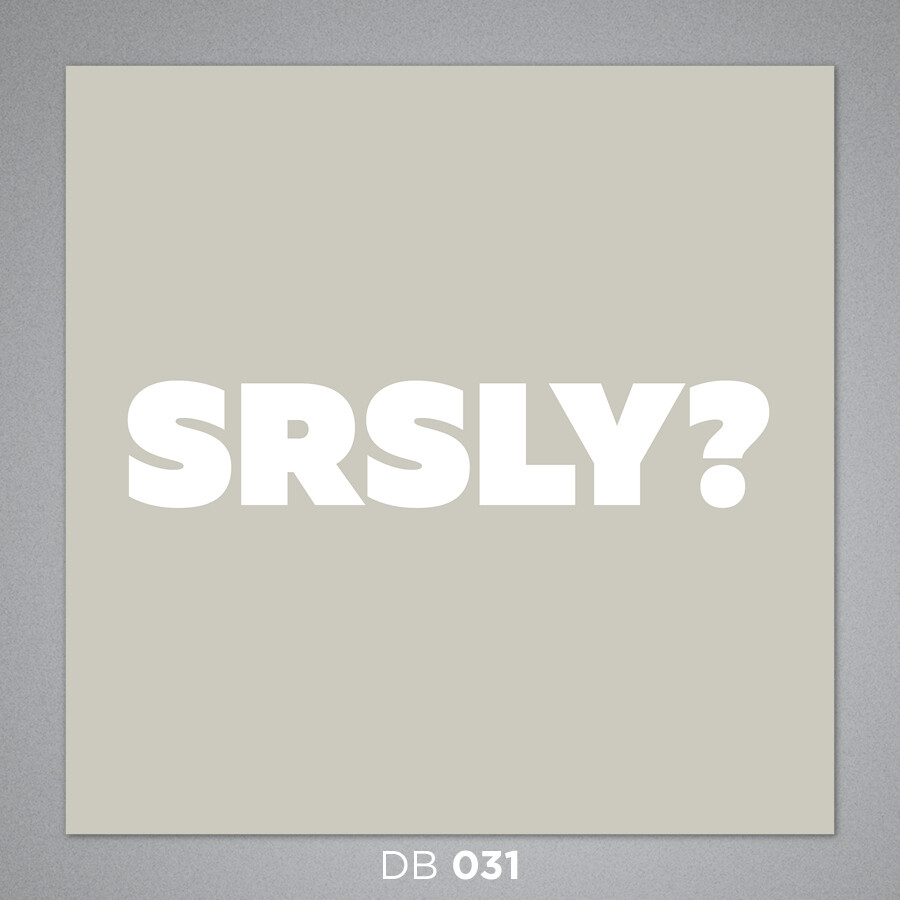 Breathless Paper Co: Deep Breath - SRSLY? Card