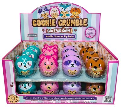 Streamline Cookie Crumble Critters Lip Balm