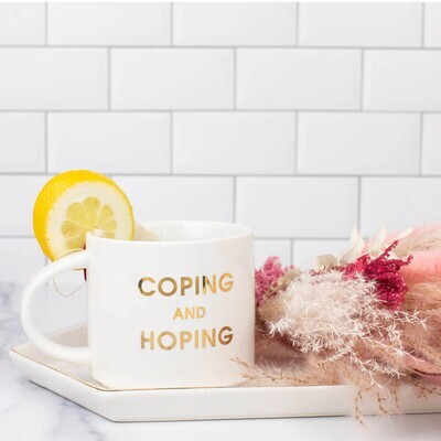 Coping &amp; Hoping Mug